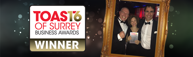 GTM Winners Toast of Surrey Business Awards 2016