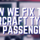 How we fix the aircraft type for passengers